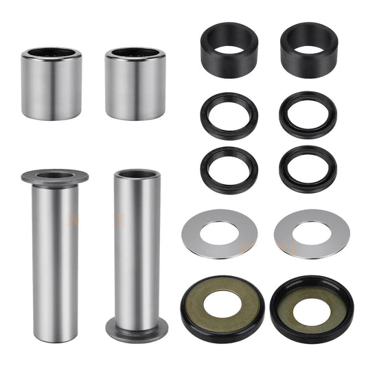 Rear Swingarm Swing Arm Bearing Seal Bushing Rebuild Repair Kit for Arctic Cat DVX 400 DVX400 2004-2008 OEM: 3406-133 3406-053