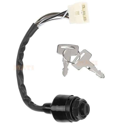 Ignition Key Switch 5Wires for Kawasaki Mule 600 610 KAF400 Mule 4000 4010 KAF620 27005-0011