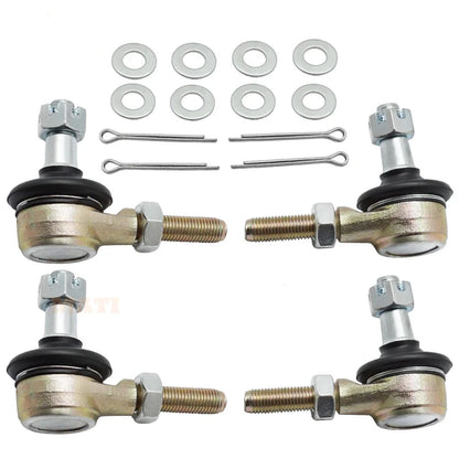 2 Sets Tie Rod End Kit for Yamaha Moto-4 YFM200/225/250/350 Kodiak 400 450 700 Warrior 350 Wolverine 350