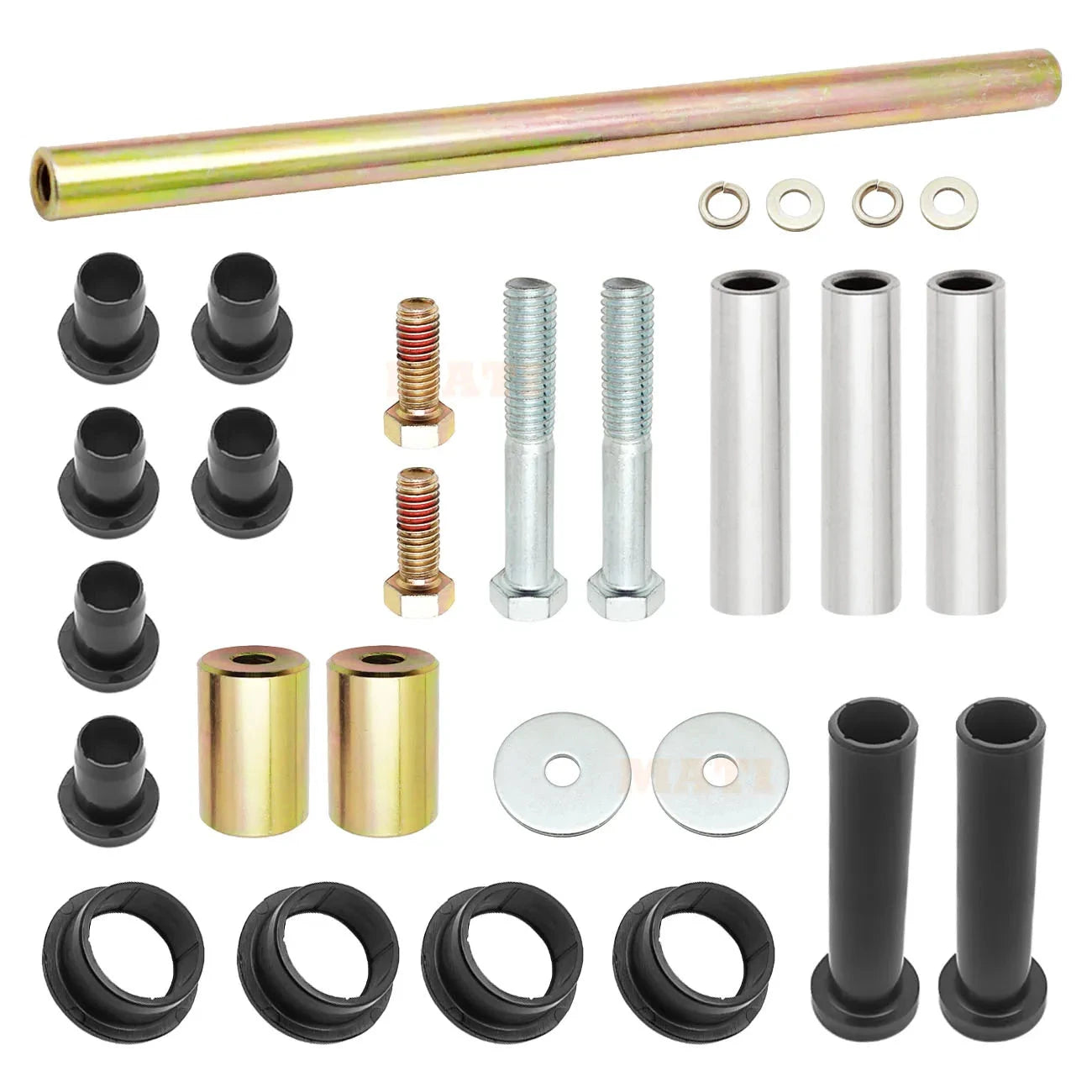 Rear A-Arm Bushing Shafts Blots Kit for Polaris Sportsman 500 800 400 450 600 700