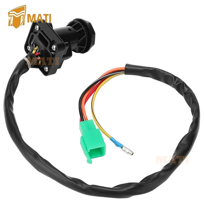 M MATI Ignition Key Switch for Kawasaki KFX80 2003 2004 2005 2006 OEM: 27005-S004