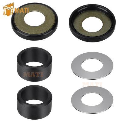 Rear Swingarm Swing Arm Bearing Seal Bushing Rebuild Repair Kit for Arctic Cat DVX 400 DVX400 2004-2008 OEM: 3406-133 3406-053