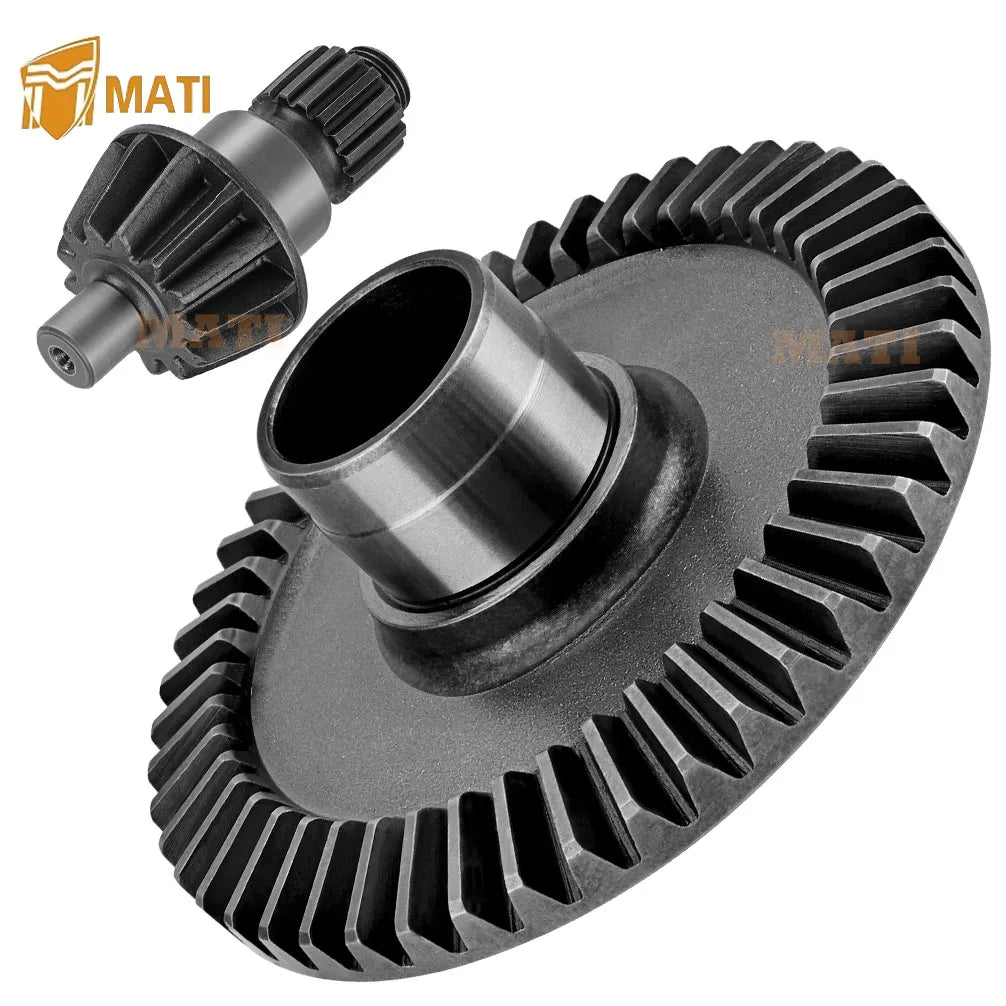 M MATI Rear Differential Final Drive Pinion&Ring Gear Set for Honda Recon 250 TRX250EX TRX250X TRX250 1997-2023 OEM:41431-HM8-000