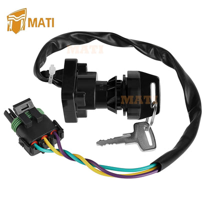 M MATI Ignition Key Switch for Bombardier Traxter 500 1999-2004 OEM: 710000042