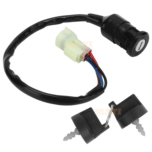 4 wires 2 Positipn Ignition Key Switch On/Off Switch for Can Am DS 70 2008-2023 DS 90 2008-2023 Default Title