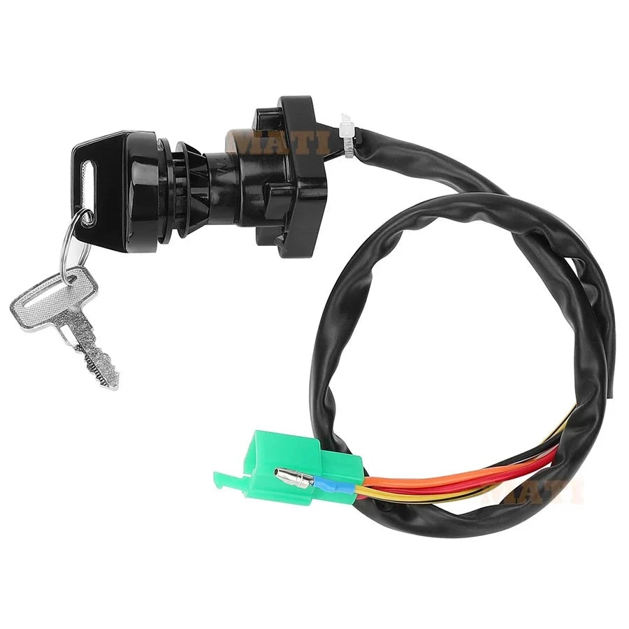 M MATI Ignition Key Switch for Kawasaki KFX80 2003 2004 2005 2006 OEM: 27005-S004