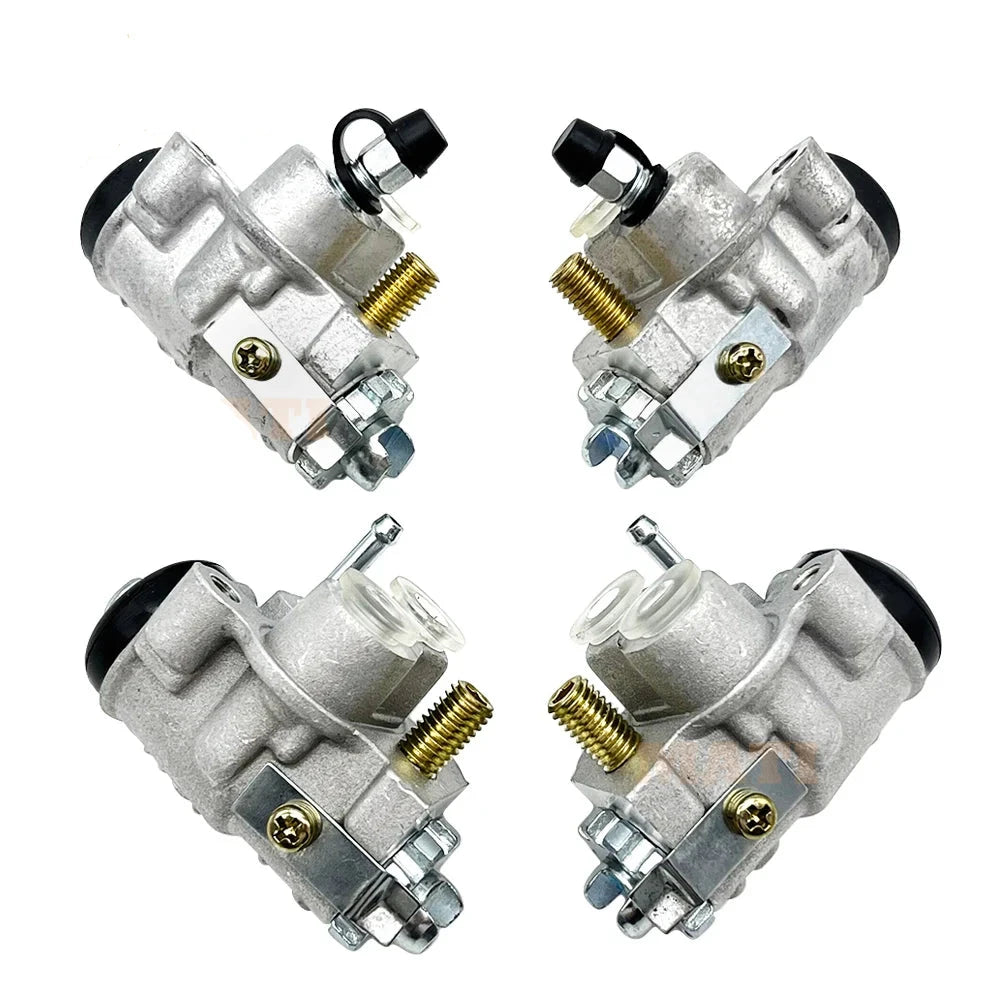 4Pcs Front Left & Right Brake Wheel Cylinders For Honda Foreman 500 Rancher 350 500 Rincon 650