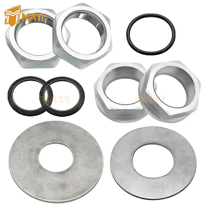 Axle Nut, Washer, and Seal for Honda Rancher 420 TRX420 2007-2013 OEM: 90307-HM5-930, 90308-HM5-930, 90481-HC4-000