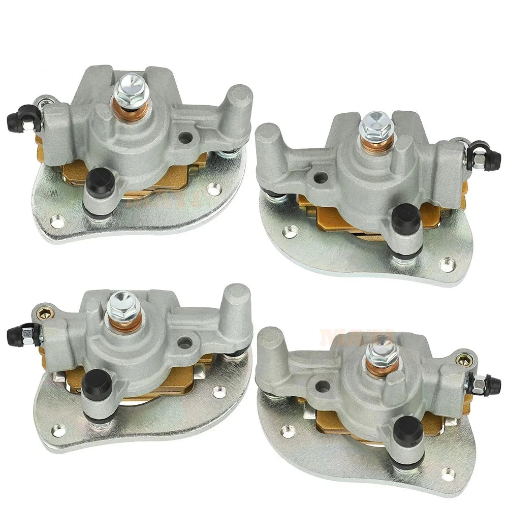 Front & Rear Brake Calipers for Yamaha Grizzly 500 700 YFM500 YFM700 2007-2020 FRONT & REAR