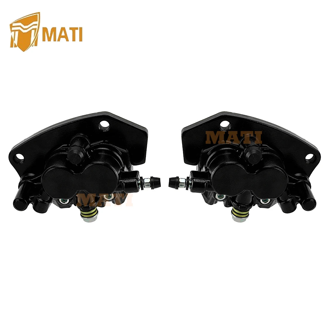 M MATI Front Brake Calipers for Kawasaki Mule Pro FX FXT FXR DX DXT KAF820 KAF1000 2015-2024 OEM: 43080-0138 43080-0139