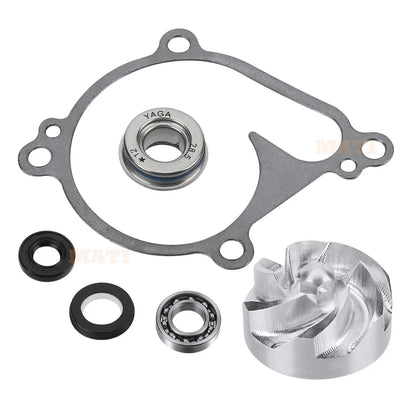 M MATI Water Pump Bearing Seal Impeller Gasket Kit for Kawasaki Brute Force 650 750 Prairie 650 700 KFX700 Teryx 750 OEM: 11060-1964 Default Title