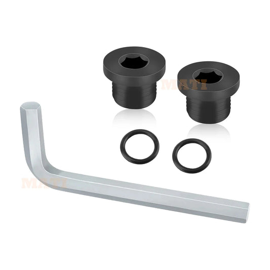 Front Differential Oil Fill & Drain Plug Kit & Tool for Polaris ATV UTV RZR Sportsman Ranger General 2203738 2203739