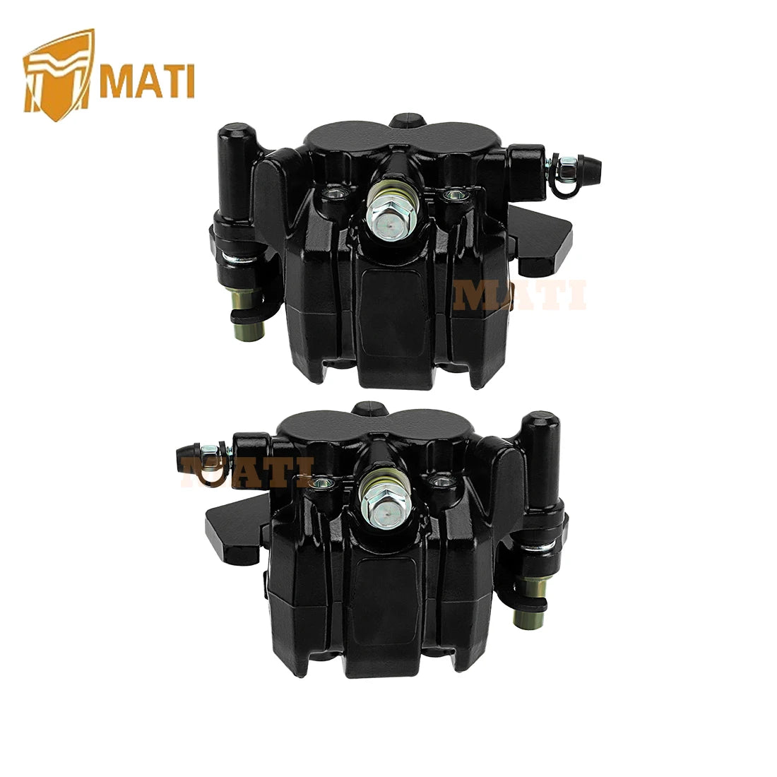 M MATI Front Brake Calipers for Kawasaki Mule Pro FX FXT FXR DX DXT KAF820 KAF1000 2015-2024 OEM: 43080-0138 43080-0139