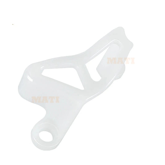 Rear Brake Caliper Guard Protector Shield White for Honda CR125R CR250R CRF150R CRF250R CRF450R CRF250X CRF450X CRF250F CRF450L