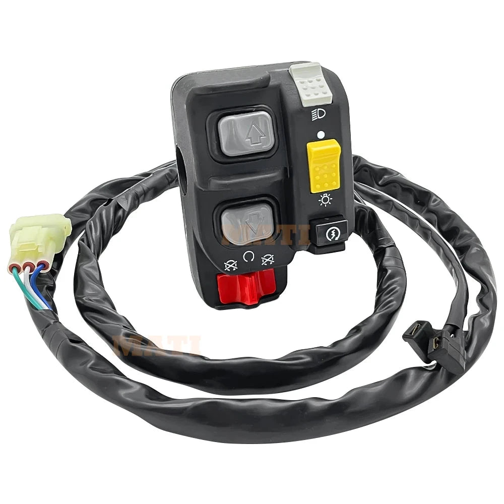 Electric Shift Control Switch Button Start Stop/Kill Headlight for Honda Rancher 350 TRX350FE/TE/ES 35200-HN5-N11