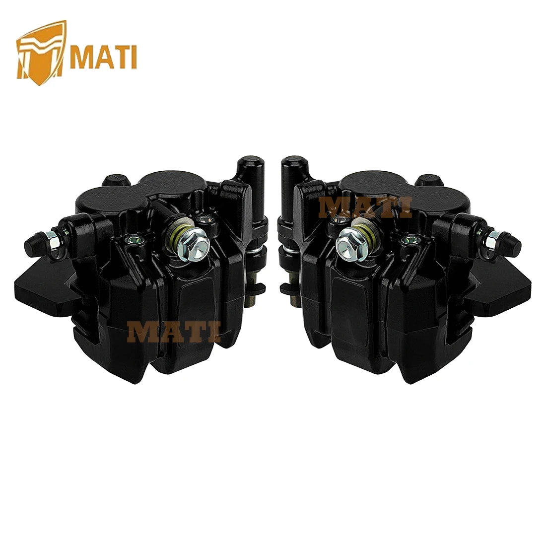 M MATI Front Brake Calipers for Kawasaki Mule Pro FX FXT FXR DX DXT KAF820 KAF1000 2015-2024 OEM: 43080-0138 43080-0139