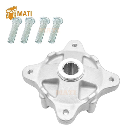 Rear Wheel Hub & Studs for Polaris Ranger 400 500 570 700 800 Diesel 900 ETX EV TM 650 RZR 570 800 LSV 5135113 7518378