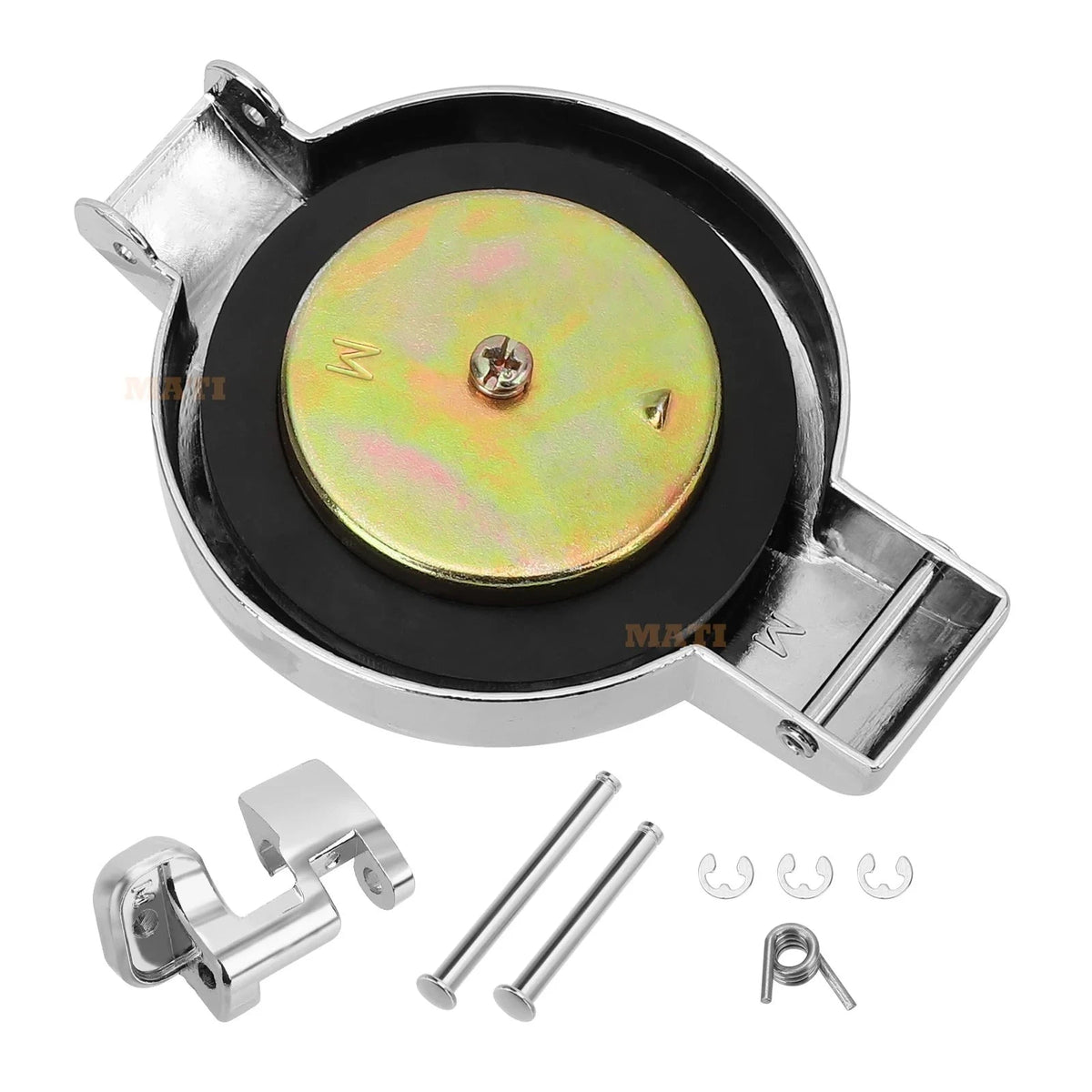 17620 Fuel Cap Gas Cap Latch Kit Chrome for Honda CB200 CB350 CB360 CB400 ...