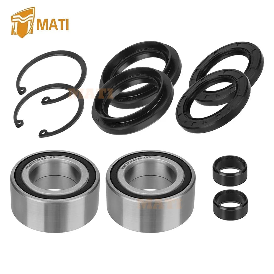 Front Wheel Bearings Seals for Honda Foreman 400 450 TRX400FW TRX450FE/FM 91051-HA7-651