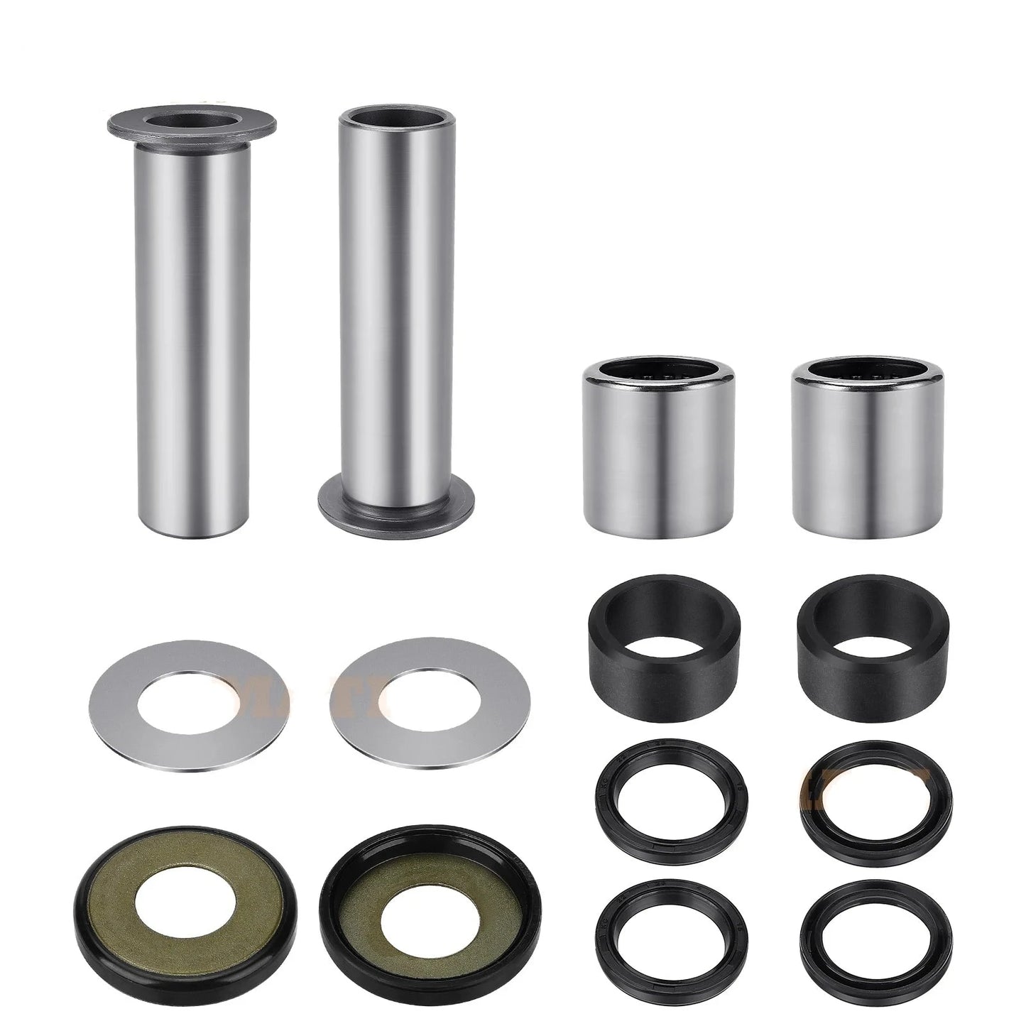 Rear Swingarm Swing Arm Bearing Seal Bushing Rebuild Repair Kit for Suzuki LTZ400 LT-Z400 Z400 Quadsport 400Z 2003-2014 MPN：61252-07G00 09263-22017