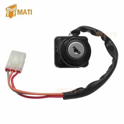 M MATI Ignition Key Switch for Kawasaki KFX400 KSF400 2003 2004 27005-S005 Warranty 1 year Exact connector