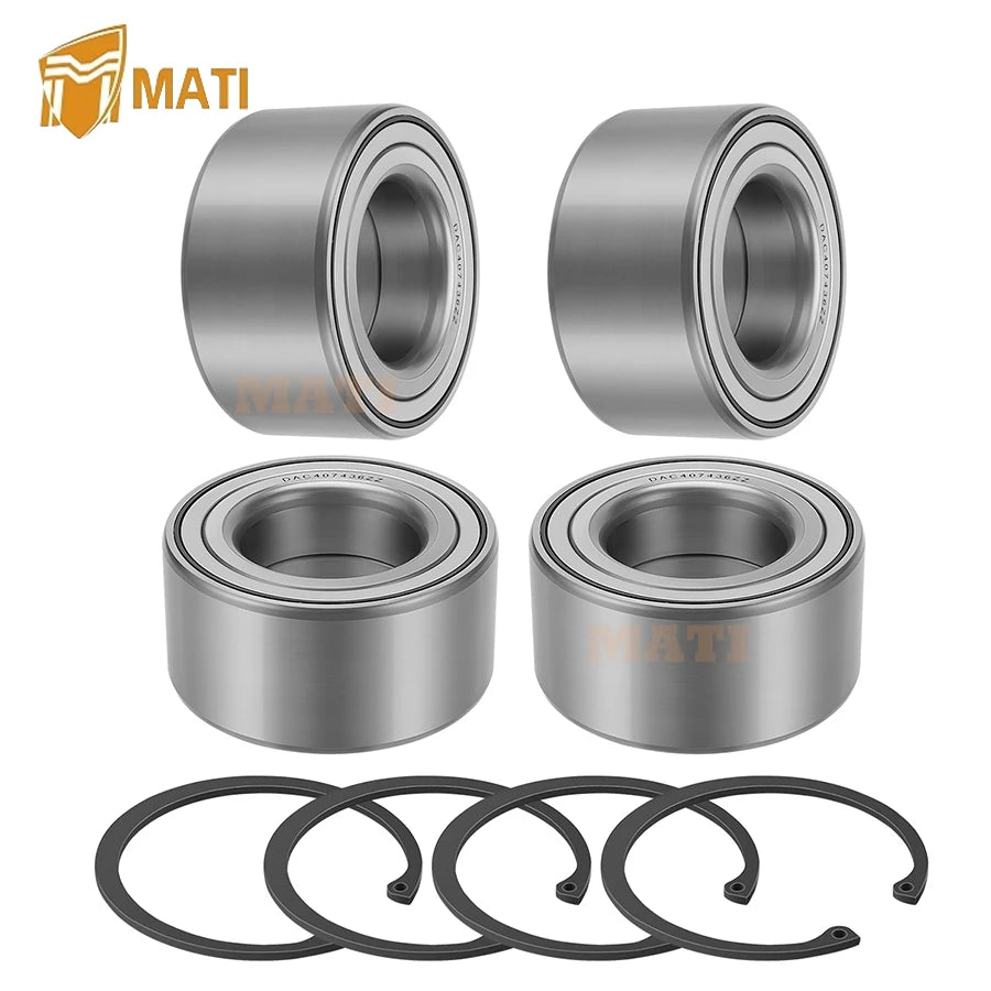 Front & Rear Wheel Bearing Kit for Honda Pioneer 1000 SXS1000-M3/M5 2016-2023 91054-HL3-A41 90651-HL3-A40