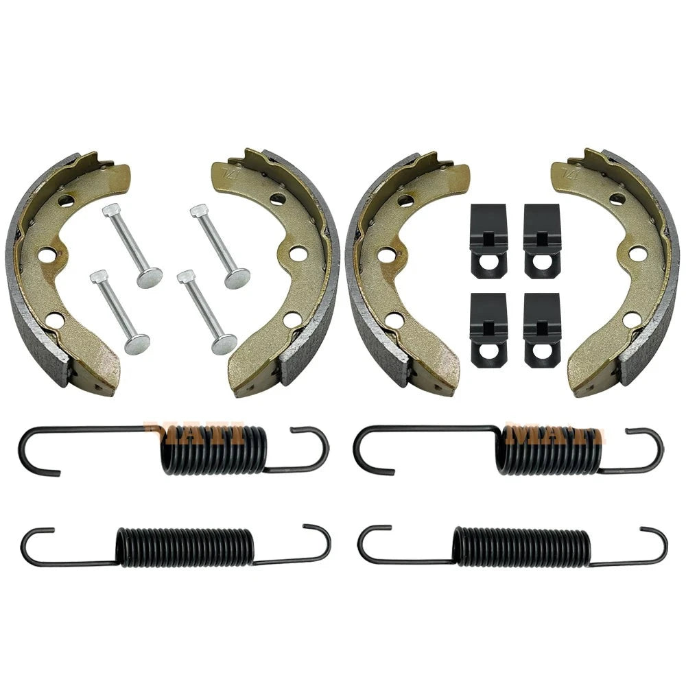 Golf Cart Brake Shoe Kit w/ Springs & Pins [Gas & Electric] Club Car, Yamaha G1-G11, EZ-GO OEM: 1018232-01