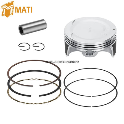 For Yamaha Raptor Grizzly Rhino 700 06-14 Top End Kit 102mm Piston & Gaskets 1S3-11631-10-00