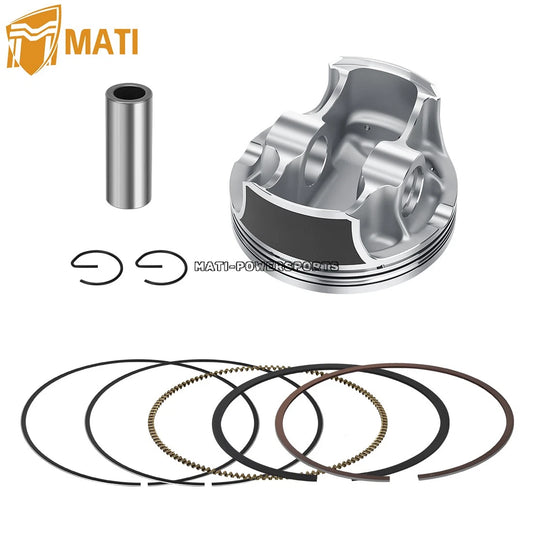 For Yamaha Raptor Grizzly Rhino 700 06-14 Top End Kit 102mm Piston & Gaskets 1S3-11631-10-00