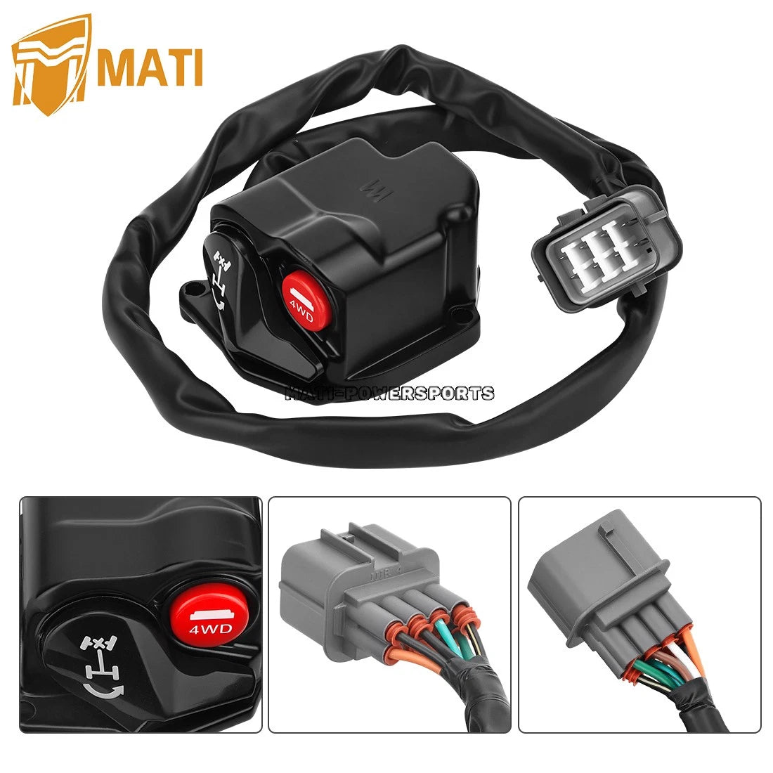 Switch Assembly For Honda TRX500 TRX520 Rubicon Foreman 500 520 35400-HR6-A61