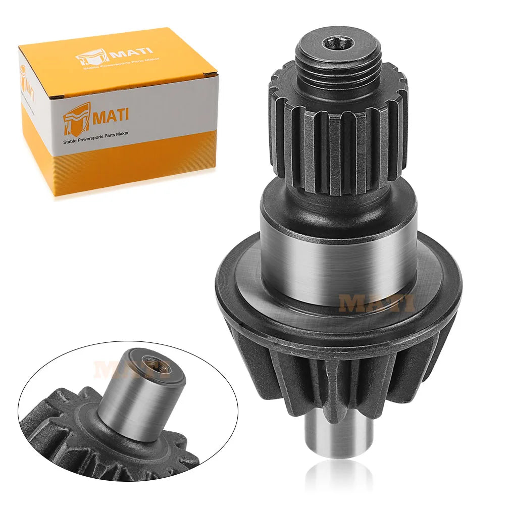 M MATI Rear Differential Final Drive Pinion Gear for Honda Rancher 350 400 Recon 250 TRX250EX TRX250X TRX250 TRX350 41421-HN5-670