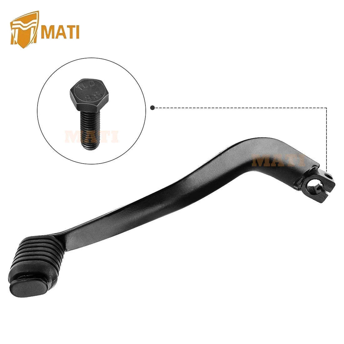 M MATI Gear Shifter Shift Lever Pedal for Honda Foreman 400 TRX400FW Foreman 450 S TRX450FM OEM: 24700-HM7-A00 24700-HM7-000