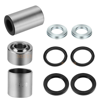 Front Shock Bushing Kit Upper&Lower for Honda TRX400EX 400EX 1999-2004 (For 1 Shock) 52451-HA0-003 52486-KB7-003 51452-HN1-003