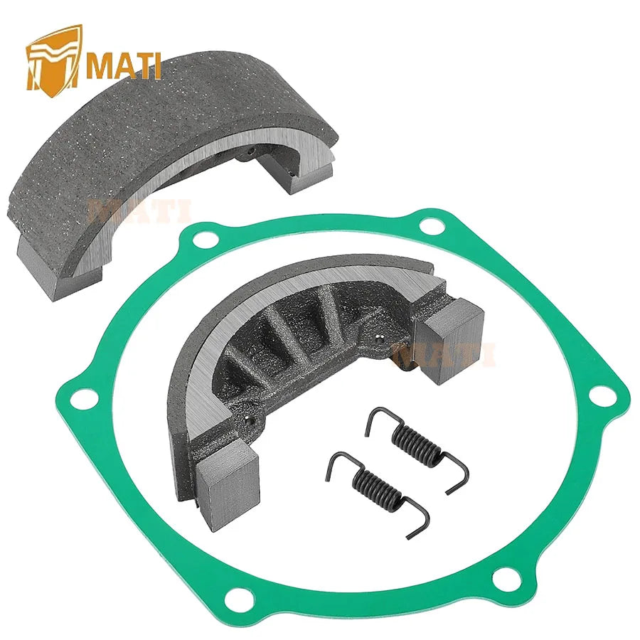 M MATI Brake Shoe Set Gasket Spring Kit for John Deere 750 770 790 Tractor OEM: M805735 CH15072 M803177 CH15073