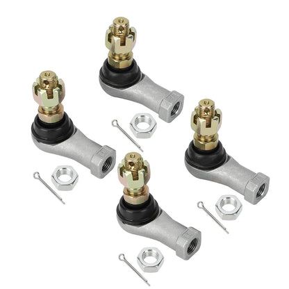 Tie Rod End 2 Sets Kit for Yamaha Big Bear 250/400 Bruin 250/350 Grizzly 350/400/450 Kodiak 400 450 Wolverine 350 450 37S-23841-00-00