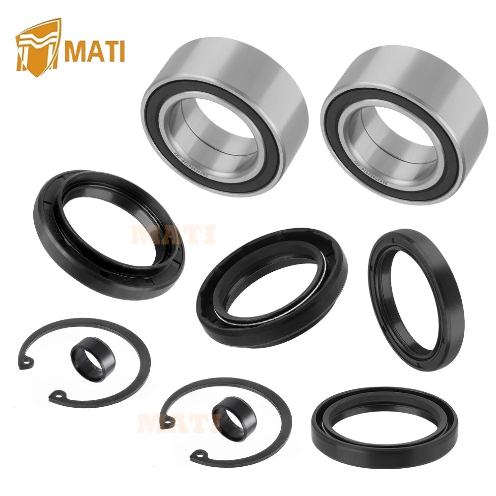 Front Wheel Bearings Seals for Honda FourTrax TRX300FW Rancher TRX350FE/FM TRX400FA/FGA TRX420FA 4x4 1209-HN5-671