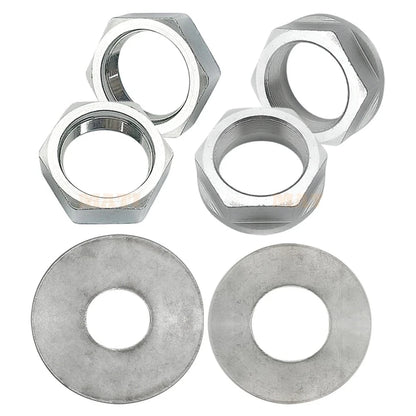 Axle Nut, Washer, and Seal for Honda Rancher 420 TRX420 2007-2013 OEM: 90307-HM5-930, 90308-HM5-930, 90481-HC4-000