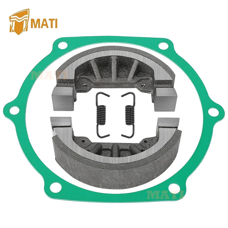 M MATI Brake Shoe Set Gasket Spring Kit for John Deere 750 770 790 Tractor OEM: M805735 CH15072 M803177 CH15073