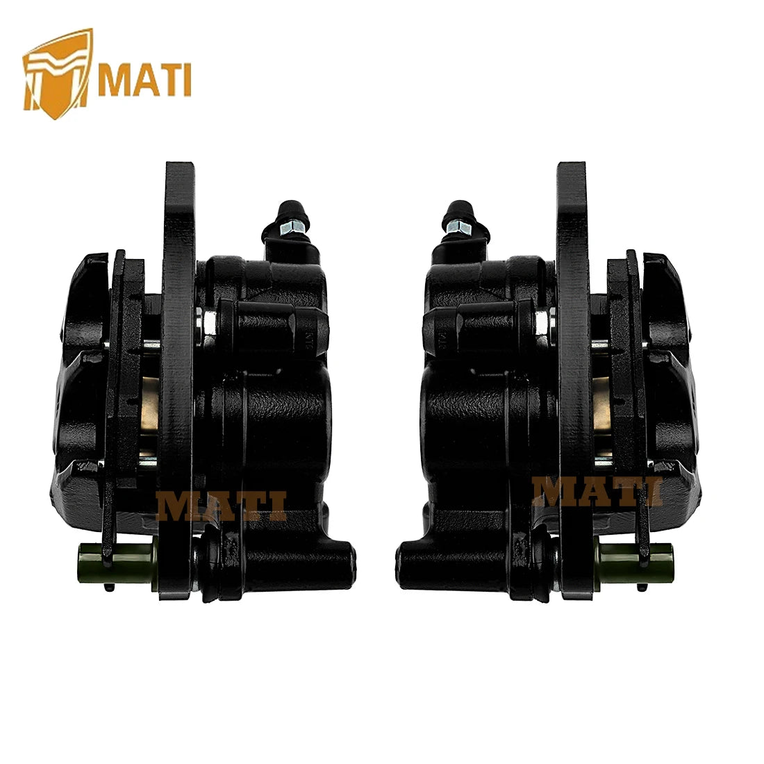 M MATI Front Brake Calipers for Kawasaki Mule Pro FX FXT FXR DX DXT KAF820 KAF1000 2015-2024 OEM: 43080-0138 43080-0139