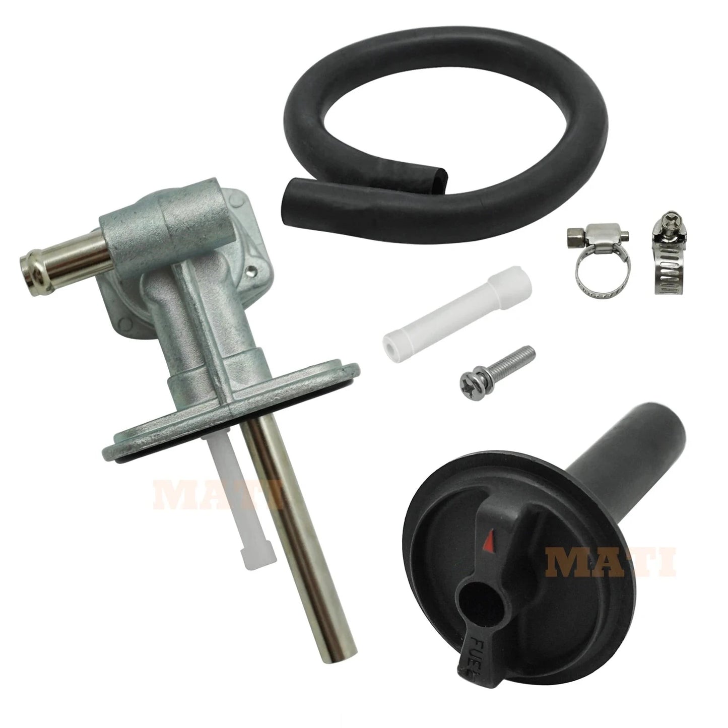 Fuel Cock Petcock & Lever Assy for Yamaha Kodiak 400 YFM400 450 YFM450 Grizzly 400 YFM400 450 YFM450 5GH-24500-10-00 1NS-F4524-00-00