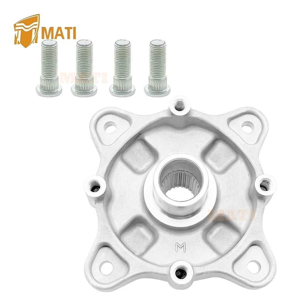 Rear Wheel Hub & Studs for Polaris Ranger 400 500 570 700 800 Diesel 900 ETX EV TM 650 RZR 570 800 LSV 5135113 7518378