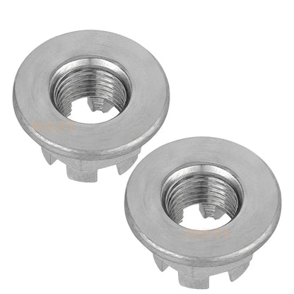 Front Axle Nuts for Honda Foreman 400/450/500 Fourtrax 300-4x4 Rancher 350/400/420-4x4 Rincon 650/680 Rubicon 500 TRX350 MPN：90305-HM5-A80