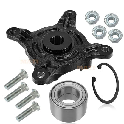 M MATI Front Wheel Hub & Bearing & Studs for Polaris Ranger 500 570 2017-2024 Ranger EV 2017-2022 PRO-XD-Mid-Size OEM: 3514342 7518378