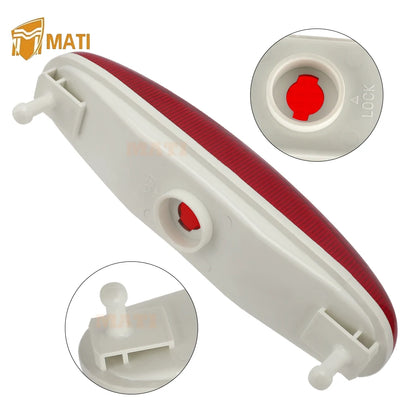 M MATI Tail light Taillight Lens & Socket & Bulb LED Assy for Honda TRX300EX TRX400EX TRX250X TRX250R TRX125 OEM:33710-HB9-771