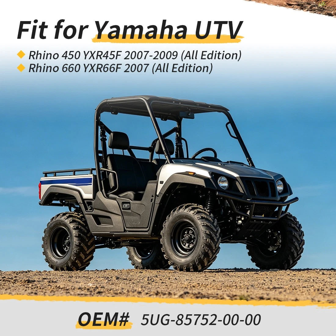 Fuel Gauge Sending Unit For Yamaha Rhino YXR45F YXR66F 2007-2009 5UG-85752-00-00