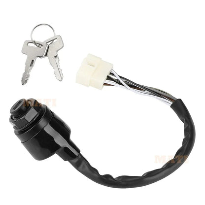 Ignition Key Switch 5Wires for Kawasaki Mule 600 610 KAF400 Mule 4000 4010 KAF620 27005-0011