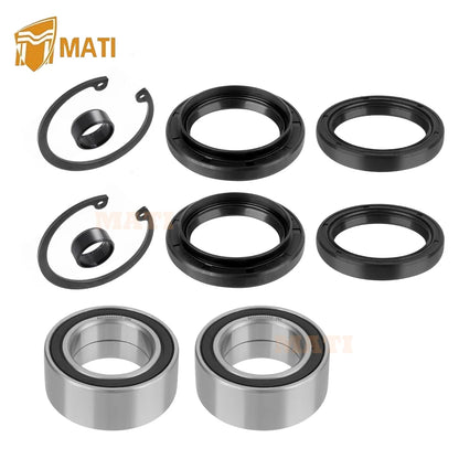 Front Wheel Bearings Seals for Honda FourTrax TRX300FW Rancher TRX350FE/FM TRX400FA/FGA TRX420FA 4x4 1209-HN5-671