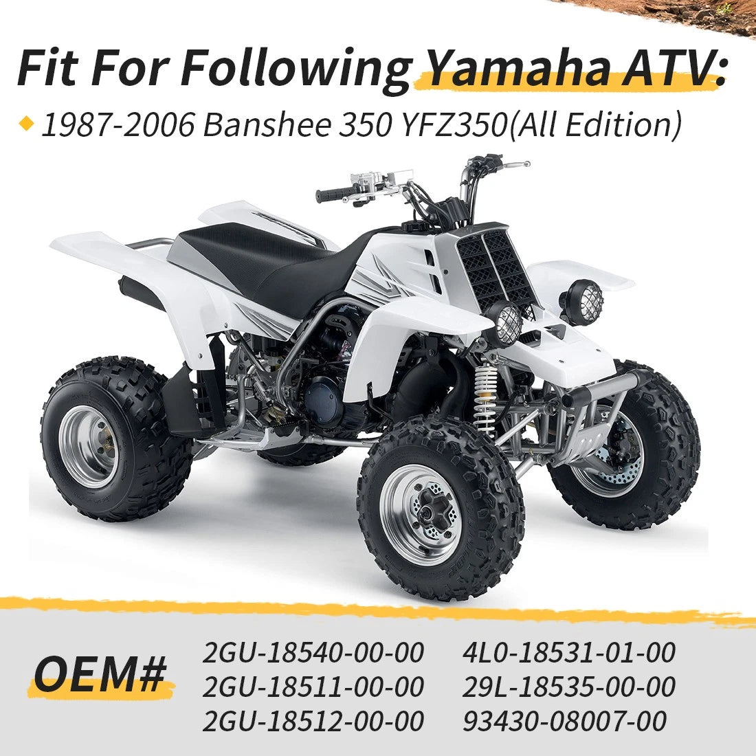 Shift Cam & Shift Forks Guide Bars Rods Set For Yamaha Banshee 350 YFZ350 1987-2006 2GU-18540-00-00 2GU-18512-00-00 2GU-18511-00-00