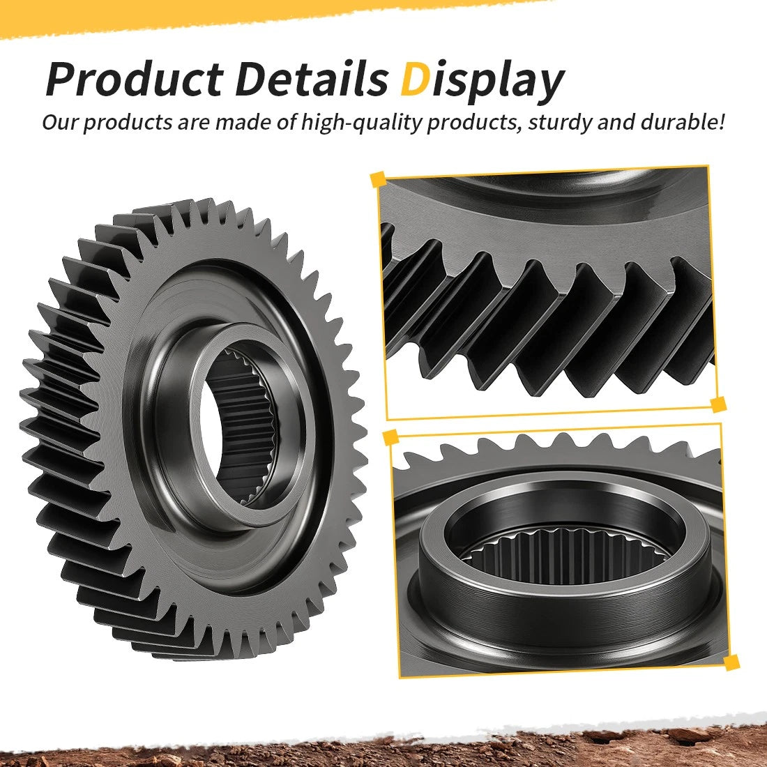 3235381 46T Stage 3 Gear Reverse Shaft For Polaris RZR Ranger 1000 570 900 RZR Turbo PRO XP XD 13-26