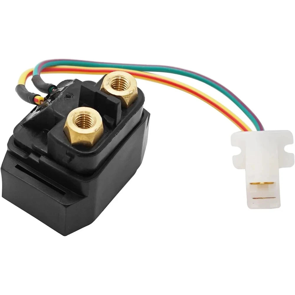 Starter Solenoid Relay for Yamaha Wolverine 350 1996-2005, Big Bear 350, Kodiak 400, Grizzly 600 1996-1998, Raptor 50, Raptor 80, Grizzly 80 #81940 Mati Powersports